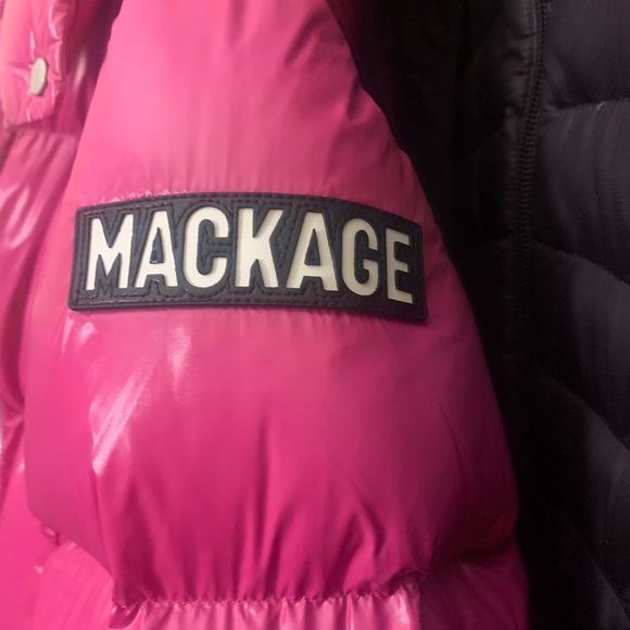 Mackage Women's Fuchsia Puffer Jacket - Picture 7 of 16